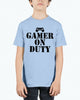 Gamer en service- Jeux vidéo- Youth Tee Unisex 