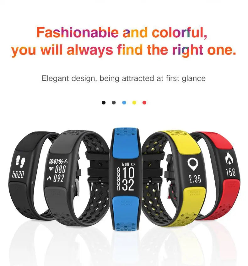 Smart Fit Sporty Fitness Tracker and Waterproof Swimmers Watch - Shakefav.com