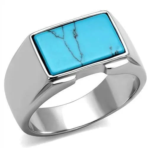 TK3000 - High polished (no plating) Stainless Steel Ring with - Shakefav.com