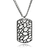 TK556 - High polished (no plating) Stainless Steel Necklace with No