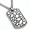 TK556 - High polished (no plating) Stainless Steel Necklace with No