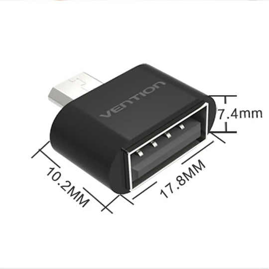 Vention VAS-A07 Micro USB To USB OTG - Shakefav.com