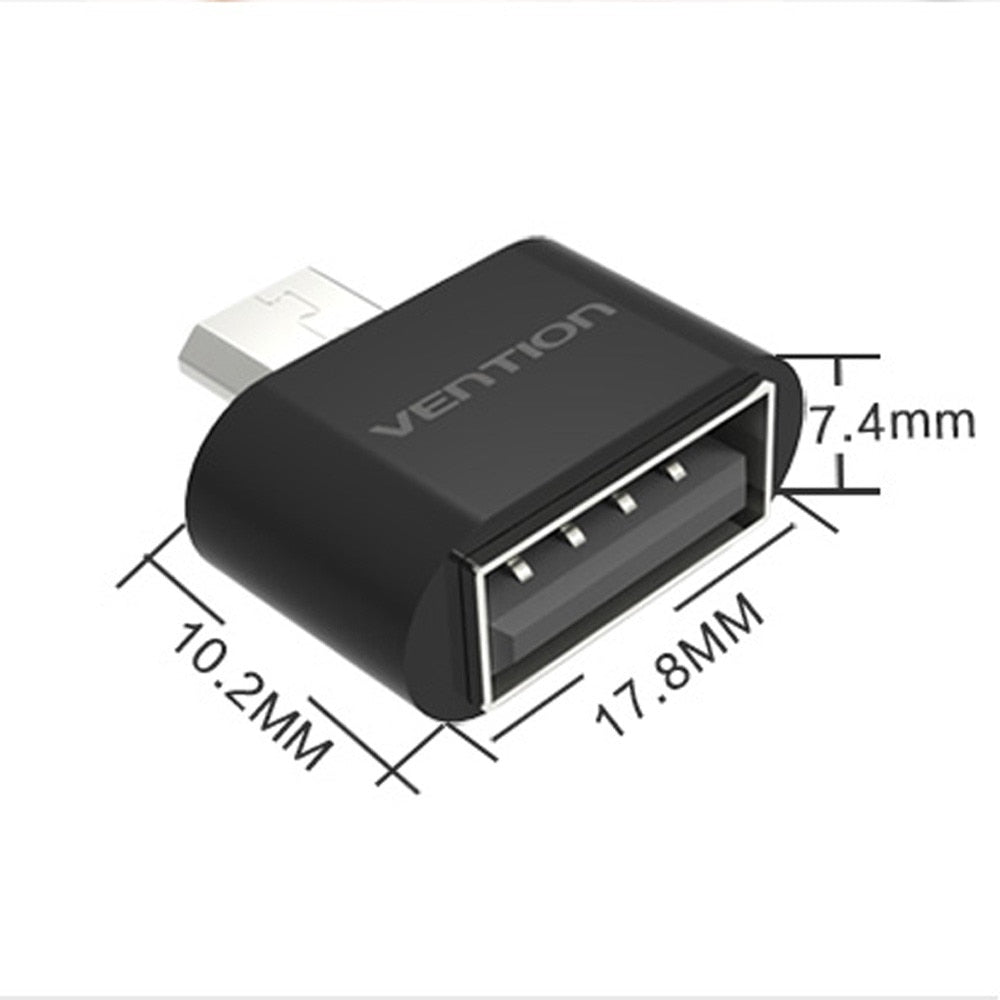Vention VAS-A07 Micro USB To USB OTG