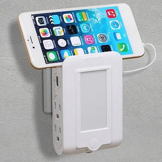 4 in 1 Expert Multitasker Wall Power Adapter Socket And Phone Charger - Shakefav.com